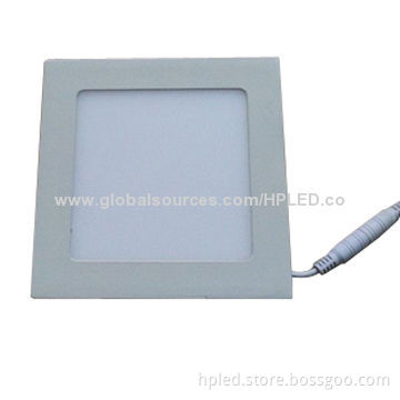 3W Square LED Panel Light with CE and RoHS Marks, High-quality, 85-265V AC Input Voltage
